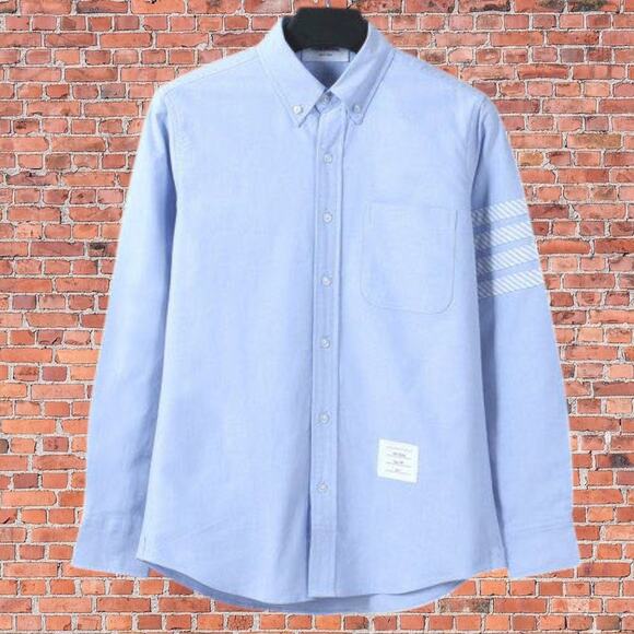 Thom Browne Men's Blue Long Sleeve - Picture 1 of 6